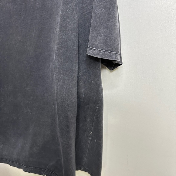 White Fox - Vintage Inspired American Grey Distressed Top Small 💛 - Picture 13 of 14